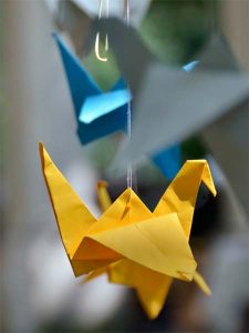 motyw_żurawia_w_kulturze_origami_żuraw